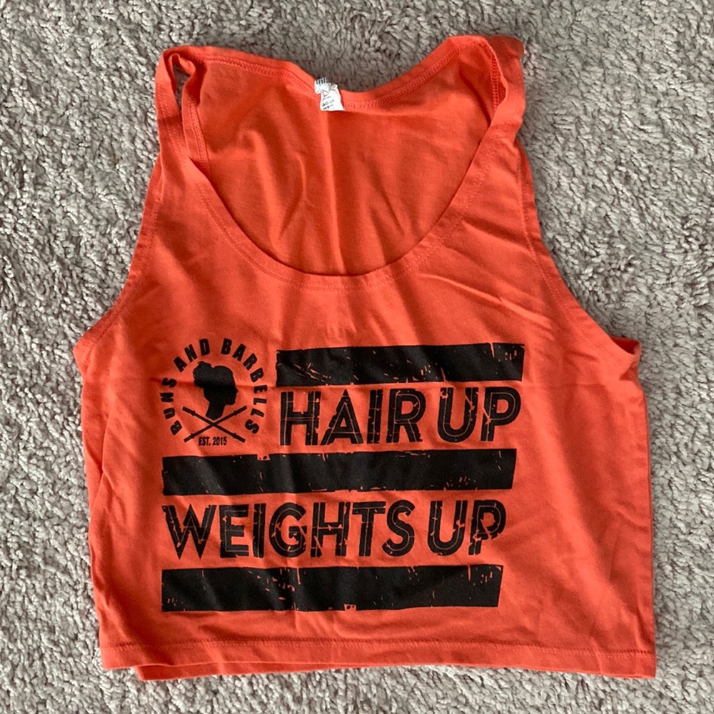 Workout crop top